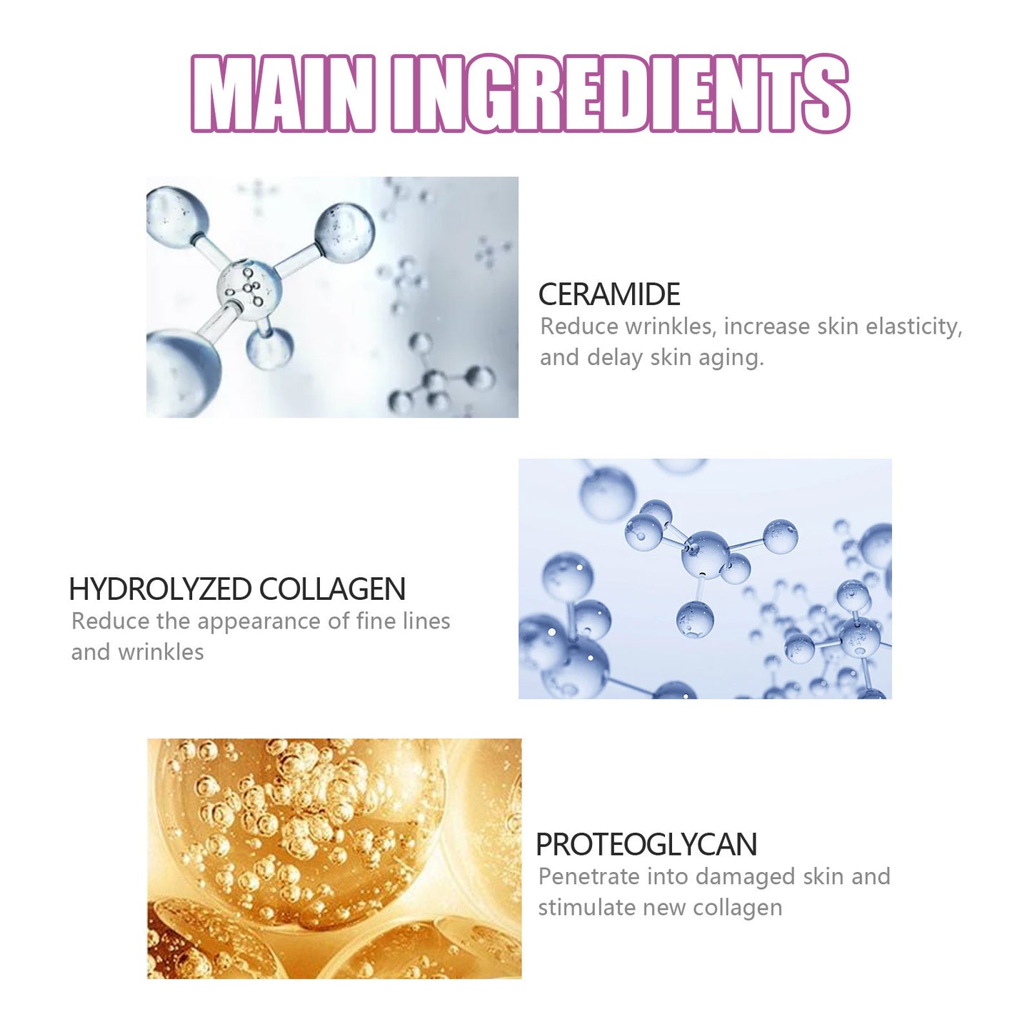Ampolas Lifting Facial – EELHOE (Colágeno & Ceramidas)