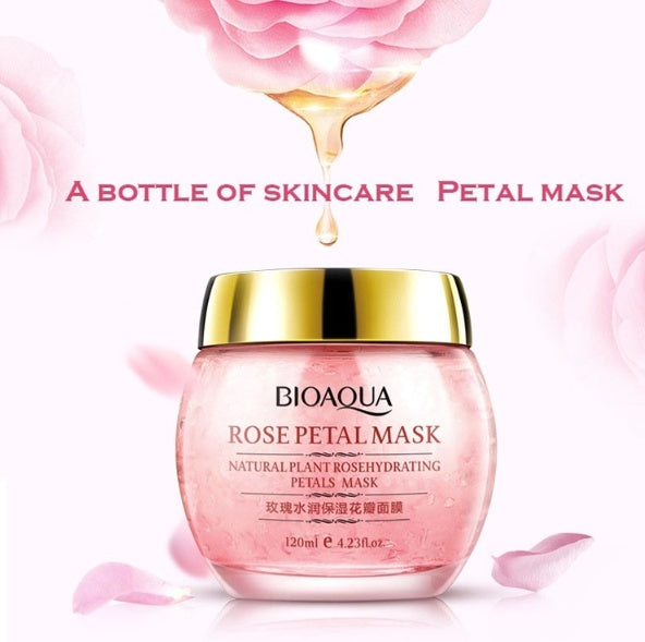 Máscara Noturna BIOAQUA – Rose Petal & Osmanthus