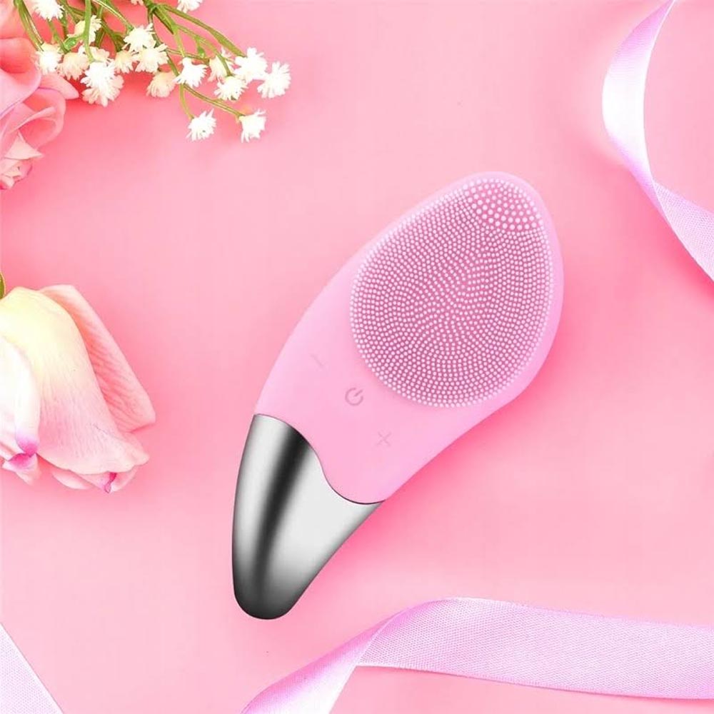Esponja Facial Massageadora de Limpeza e Esfoliação Recarregável