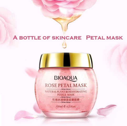 Máscara Noturna BIOAQUA – Rose Petal & Osmanthus