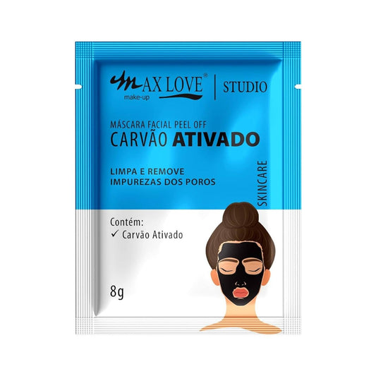 Máscara Facial Carvão Ativado Max Love