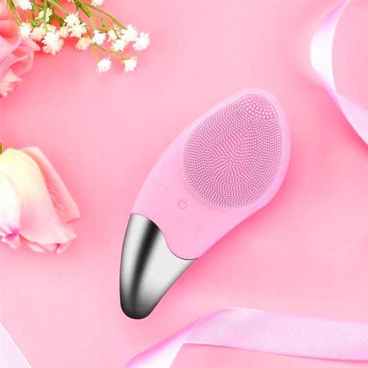 Esponja Facial Massageadora de Limpeza e Esfoliação Recarregável