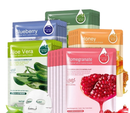 Máscara Facial Hidratante Blueberry Hchana